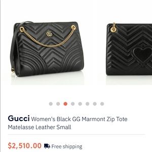 Gucci Marmount Matelasse shoulder bag